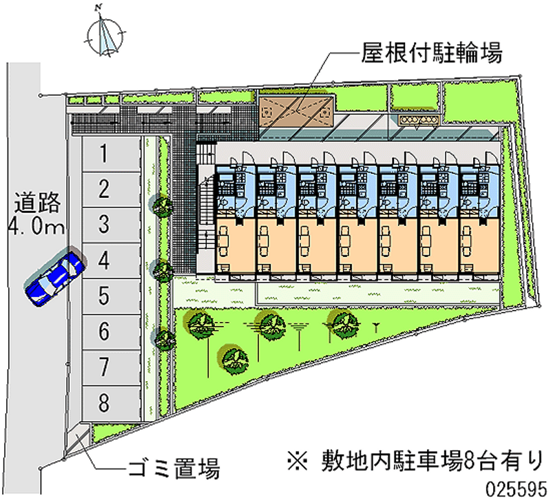 25595 Monthly parking lot