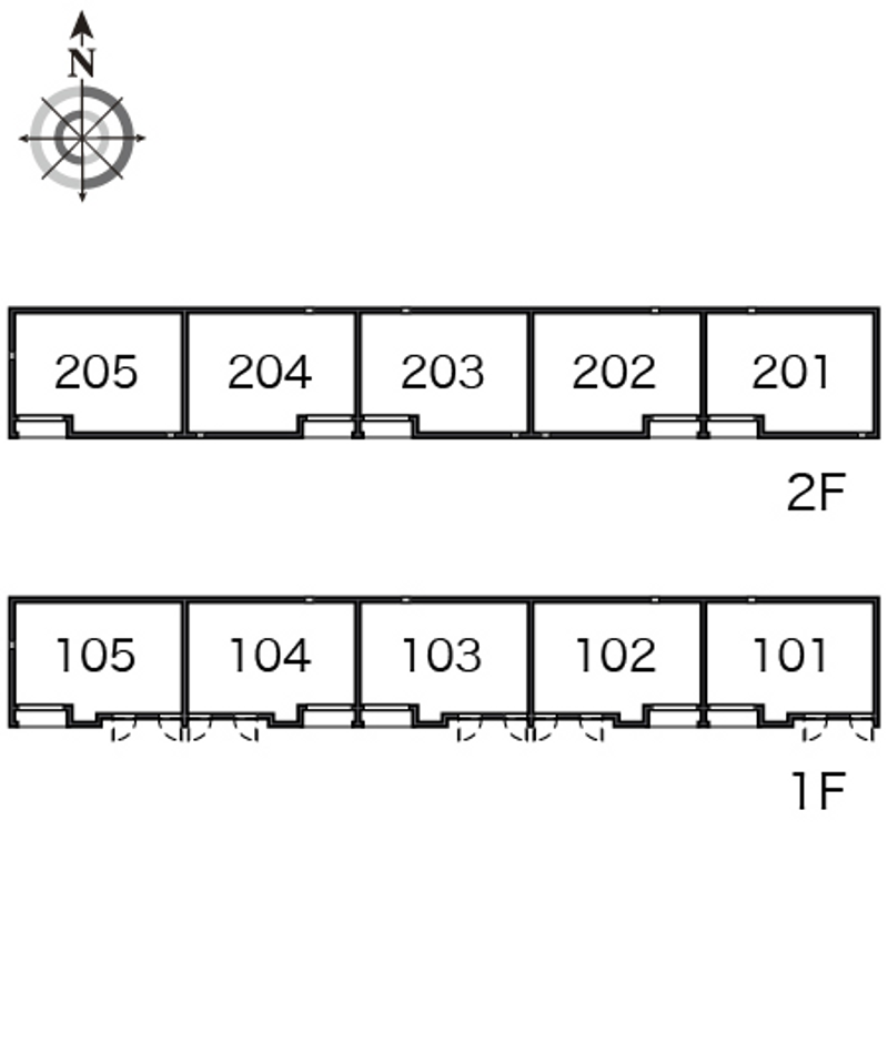 LEONEXT Koushin II 户型布局图