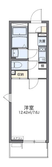 レオネクストアローマ稲毛 間取り図