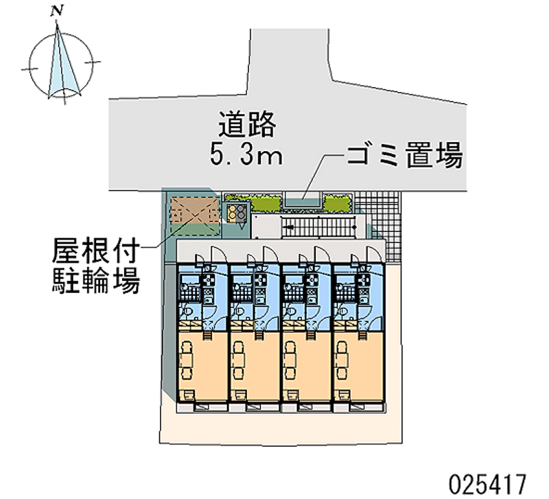 レオパレストイスター 区画図