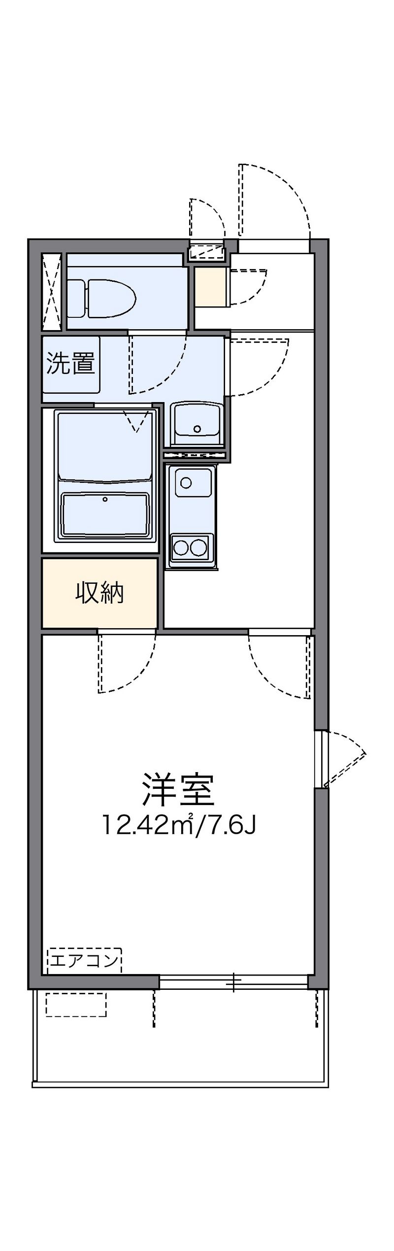 レオネクストサーマル 間取図