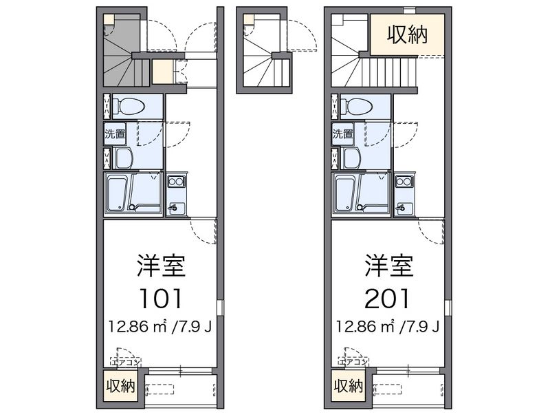 レオネクスト西河原Ⅲ 間取図