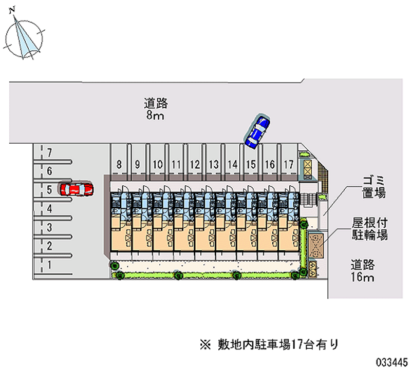 33445 Monthly parking lot