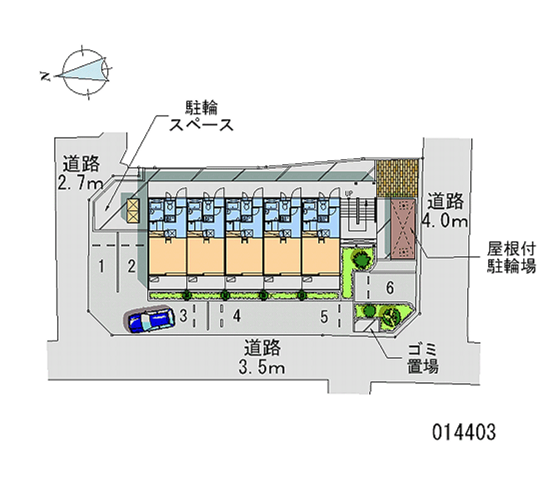 レオパレスマツヤ 月極駐車場