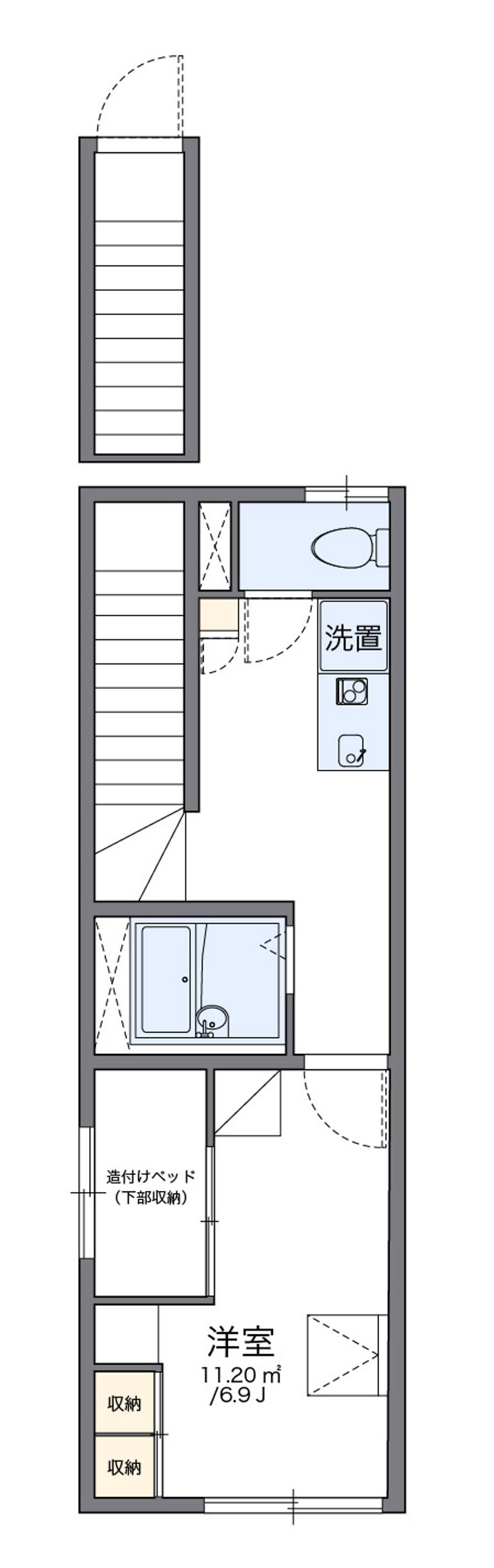レオパレスさくら 間取り