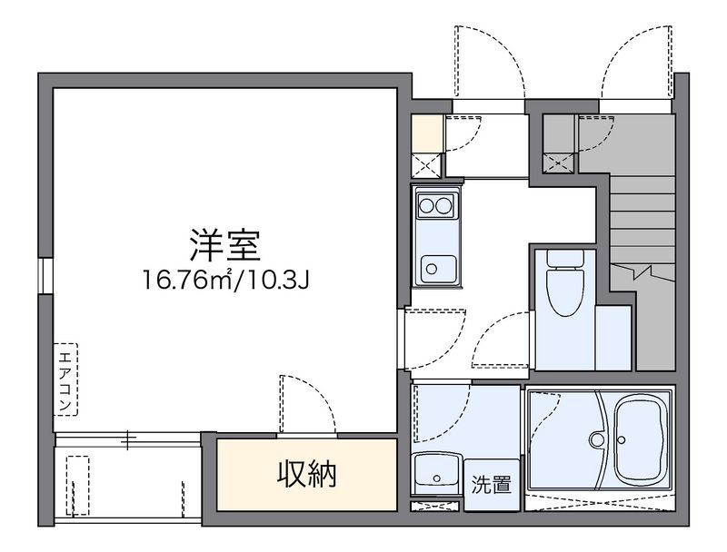 レオネクスト西宮北五番館 間取図