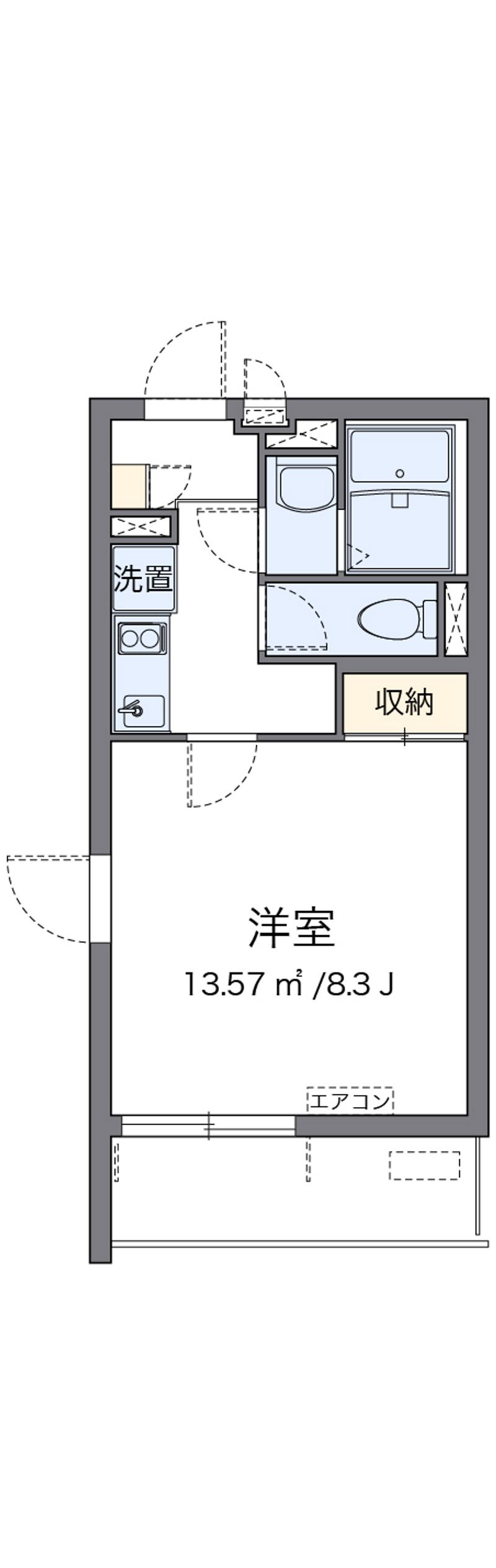 クレイノスペルデライト 間取図