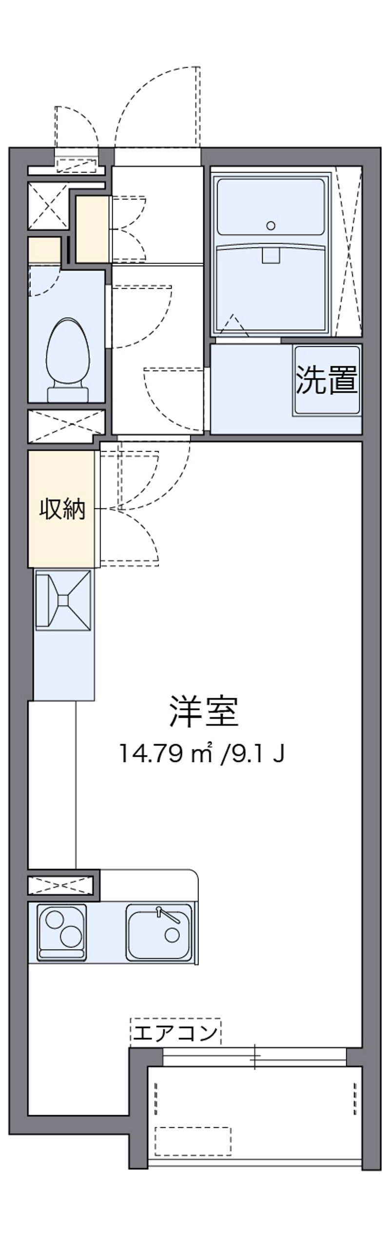 ミランダ広渡 間取図