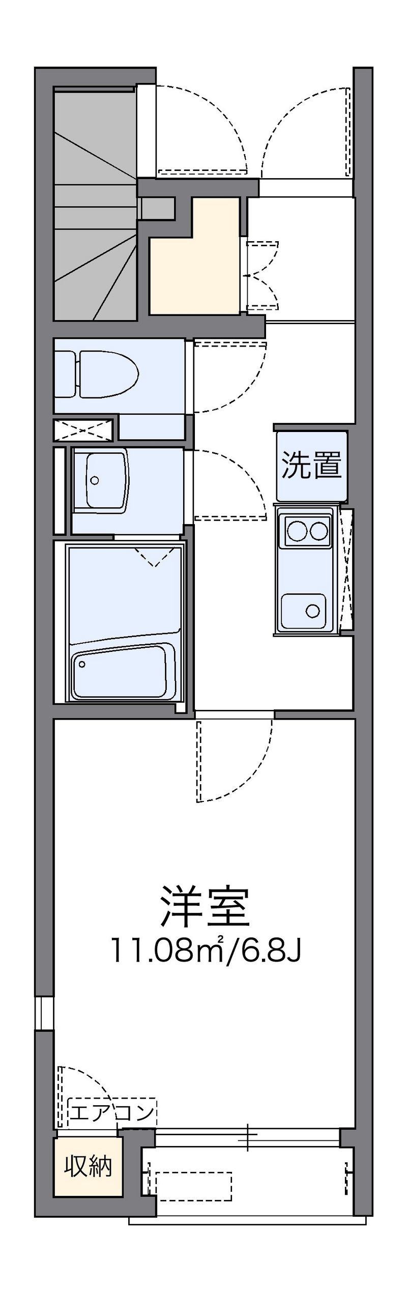 レオネクストＫ 間取図