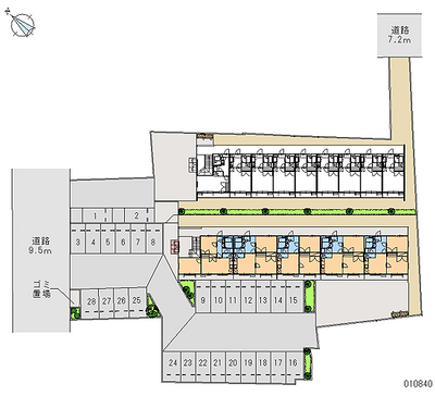 10840 Monthly parking lot