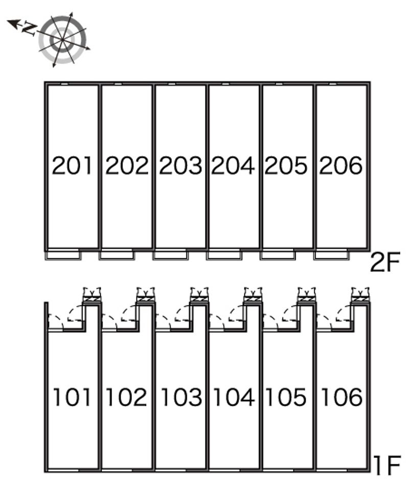 レオネクスト浦和領家 間取配置図