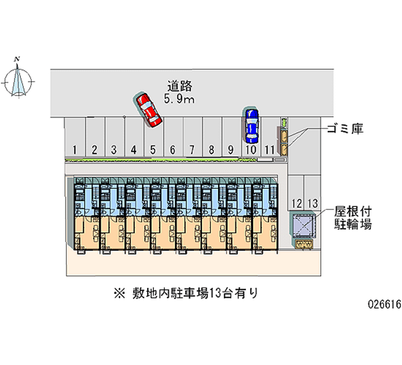 26616 bãi đậu xe hàng tháng