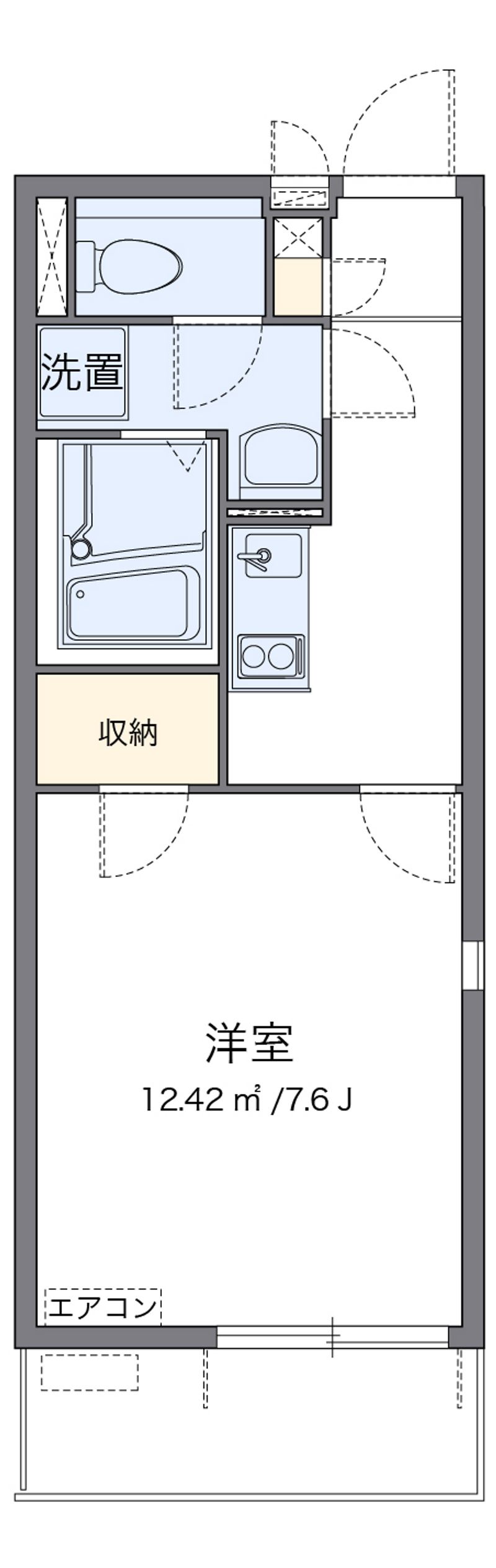 LEONEXT Hanamizuki Floor plan