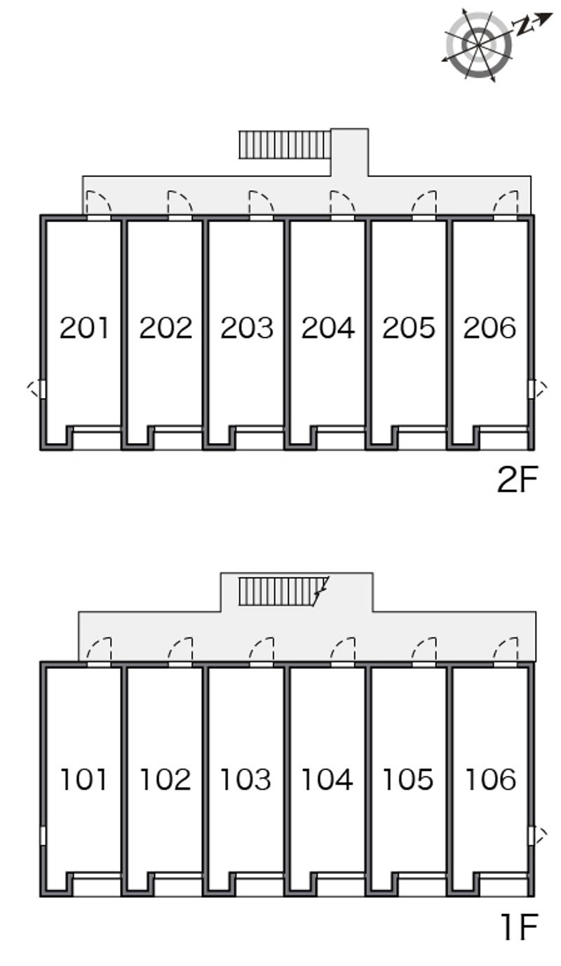 レオネクストベルパンセ 間取り配置図