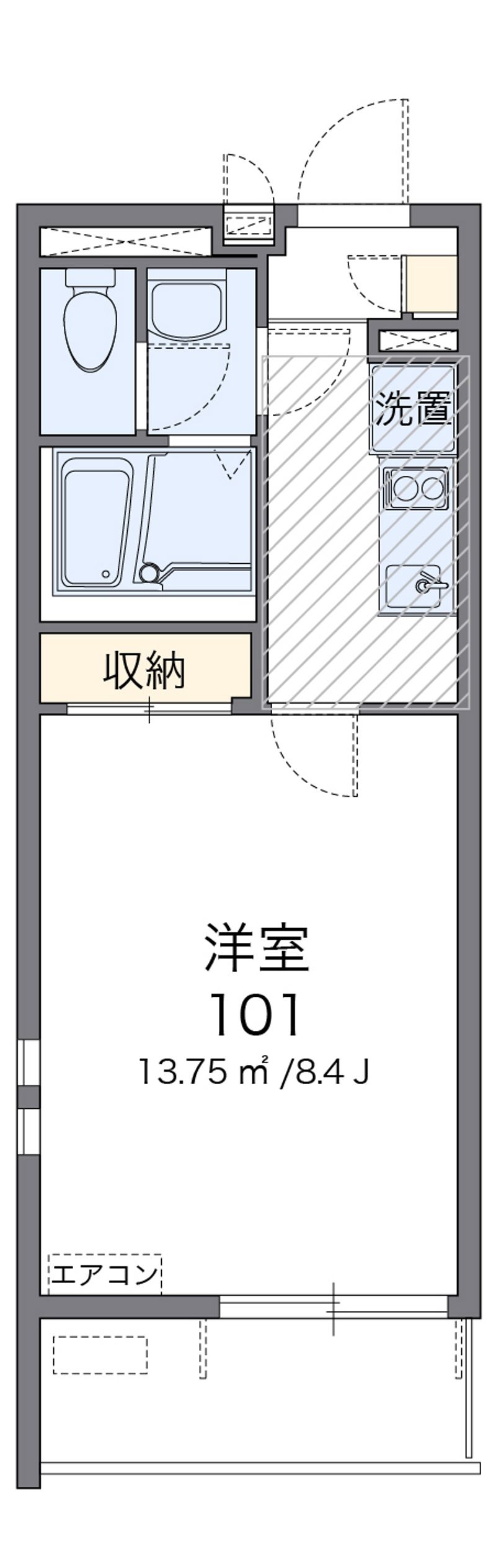 クレイノレン 間取図