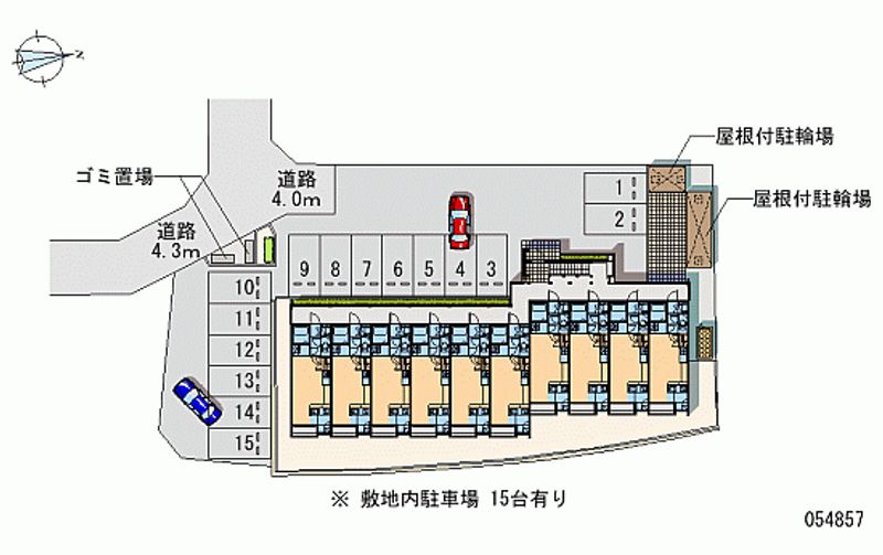 54857月租停车场