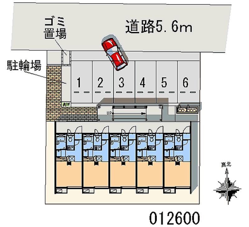 レオパレス和 月極駐車場