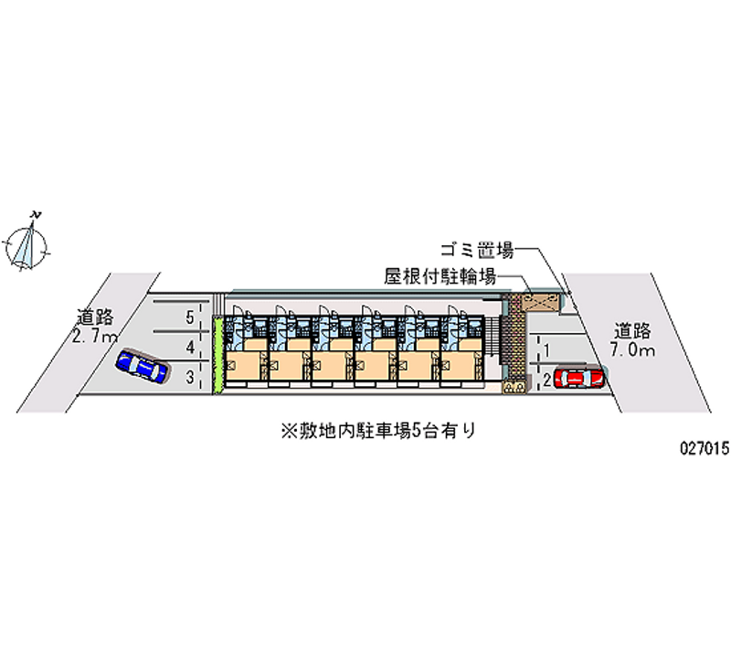 レオパレスコメット 共用部分
