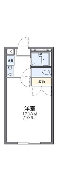 レオパレスＬｉｇｈｔｌｉｆｅⅠ 間取り図