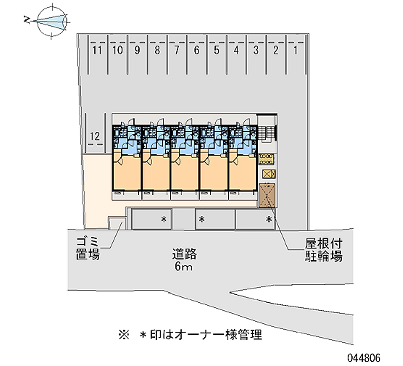 レオネクストナクティ 月極駐車場