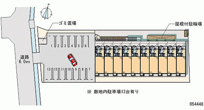 54448 bãi đậu xe hàng tháng