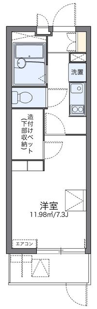 レオパレス暁 間取り図