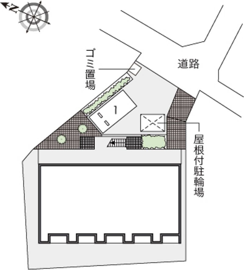 レオネクスト下新庄 配置図