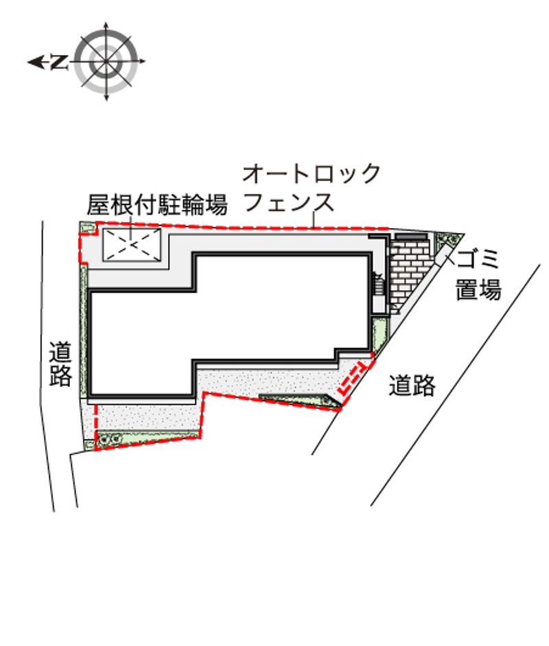 レオパレスシュークル 配置図