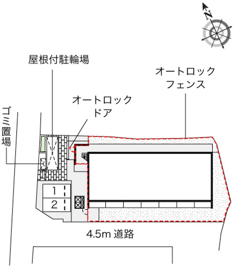 レオネクストメイトユウコウ 配置図