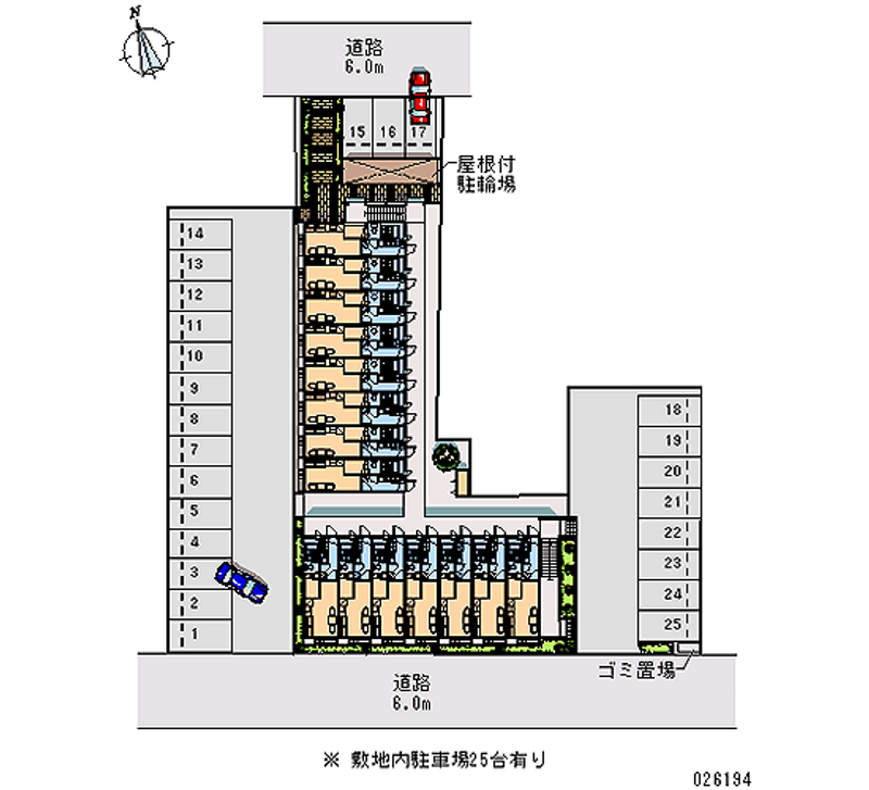 26194月租停车场