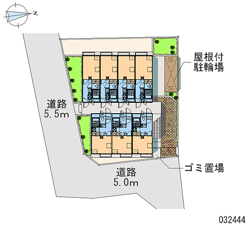 レオパレスシリウス 区画図