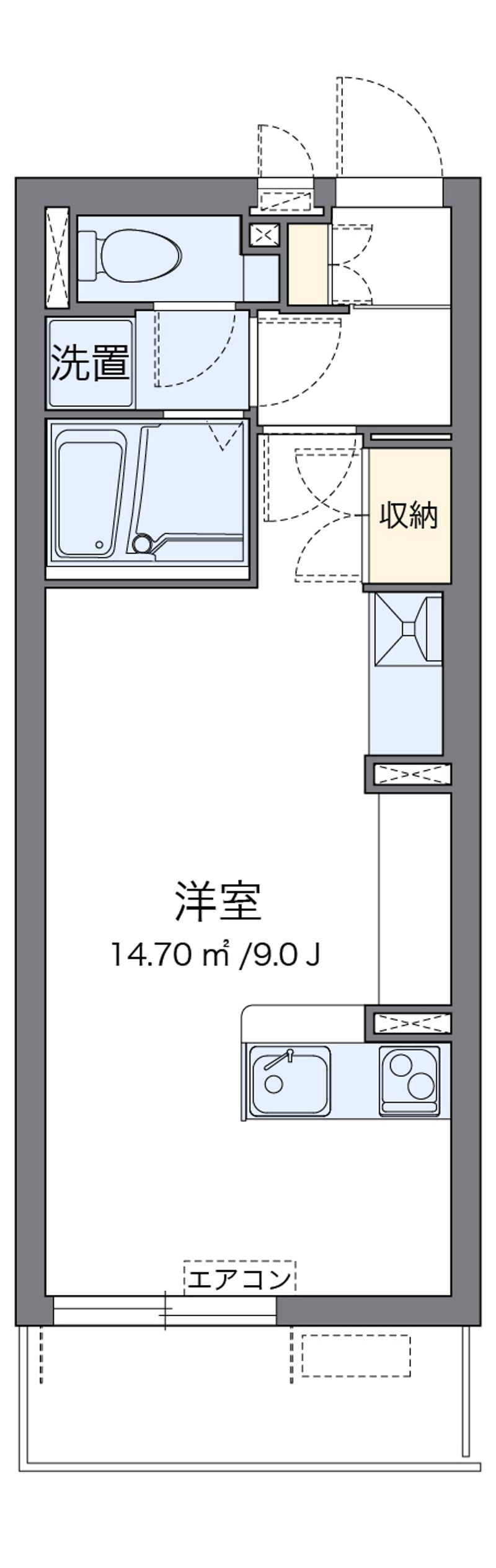 ミランダエレガンス 間取図