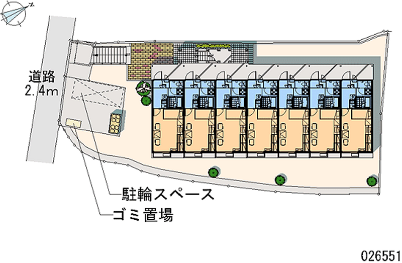 レオパレスＷＥＳＴ　ＫＮＯＬＬ 共用部分