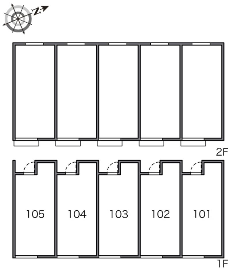 レオネクストコンフォルタ 間取配置図