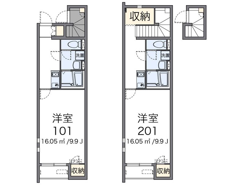 クレイノメゾン　ド　フェリシア 間取図