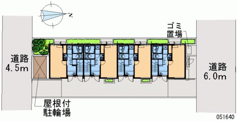 レオネクストクレストハウス　Ⅱ 区画図