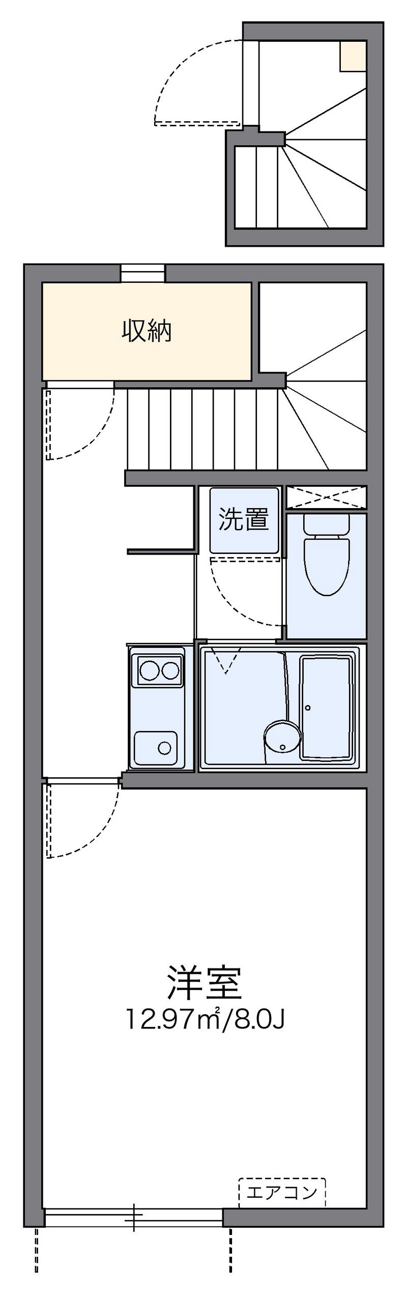 レオネクスト西滝 間取図