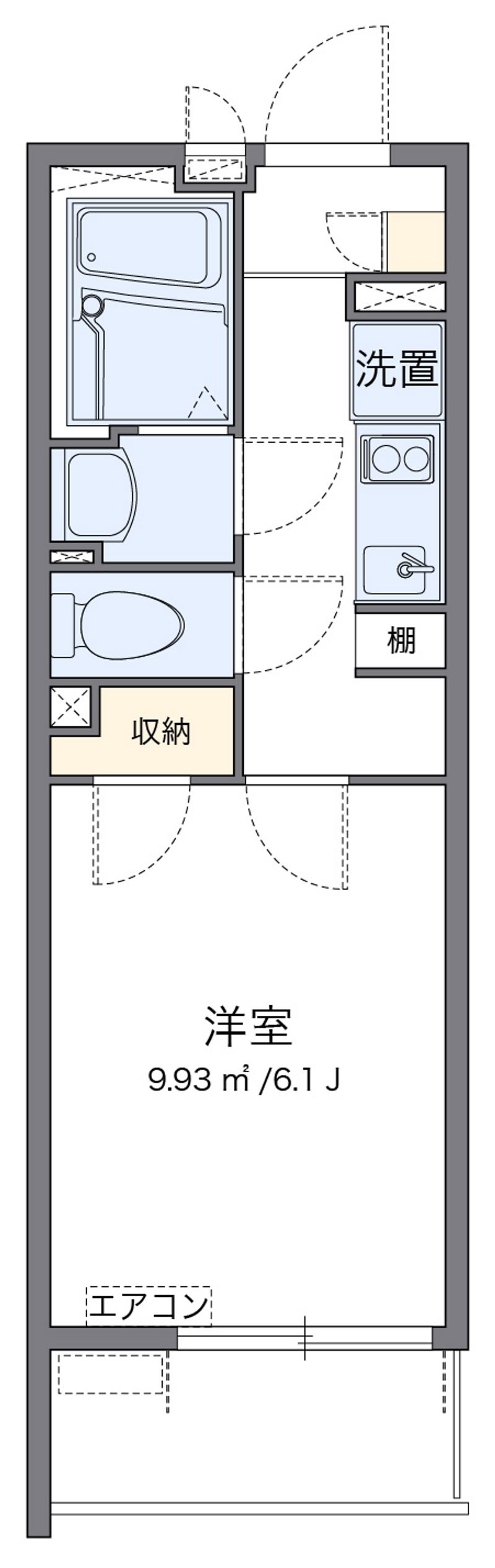 クレイノイースト大曽根 間取図