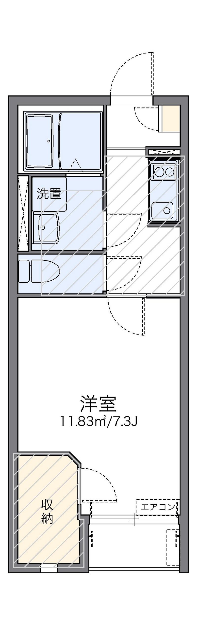 レオネクストソリッソ 間取図