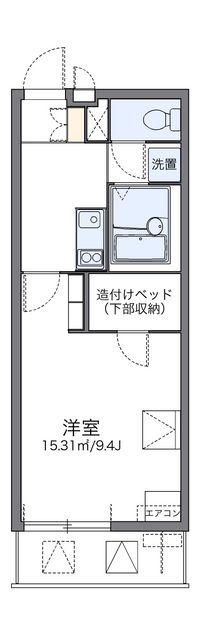 レオパレスアイエス 間取り