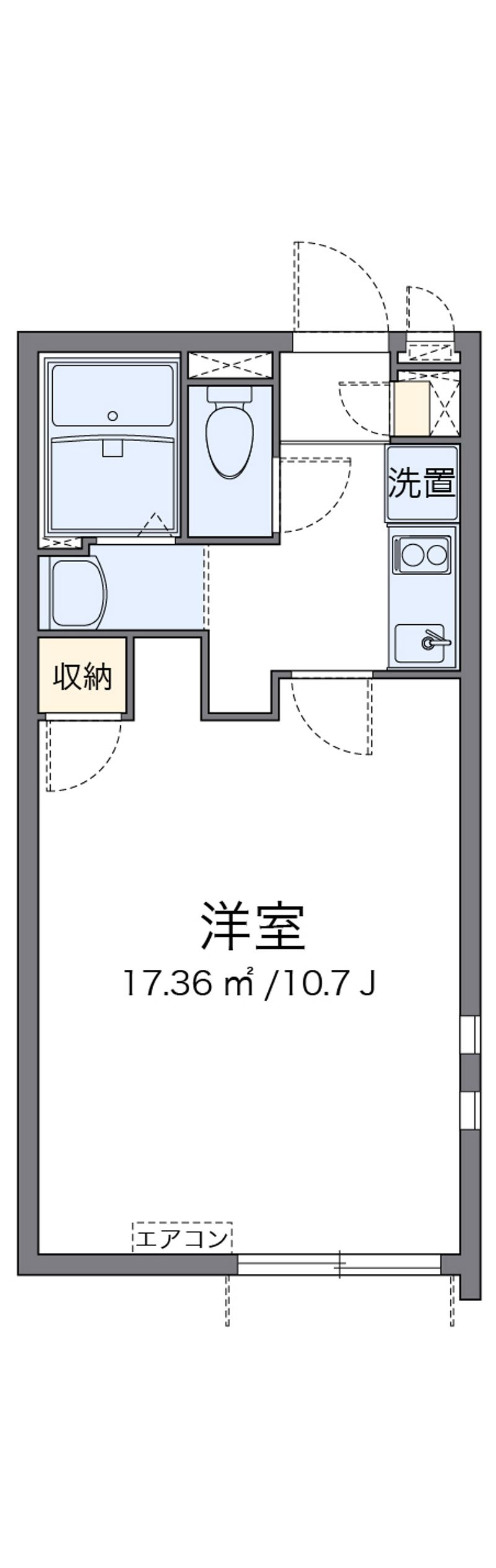 クレイノアルページュⅡ 間取り