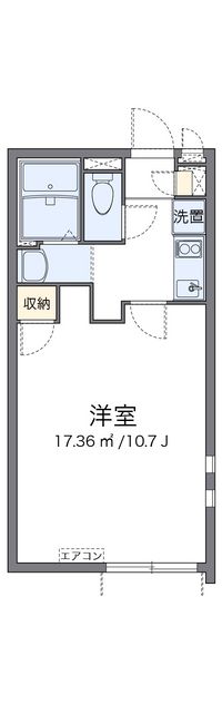 クレイノアルページュⅡ 間取り図
