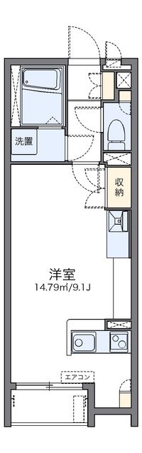 レオネクストクレール藤が尾Ⅲ 間取り図