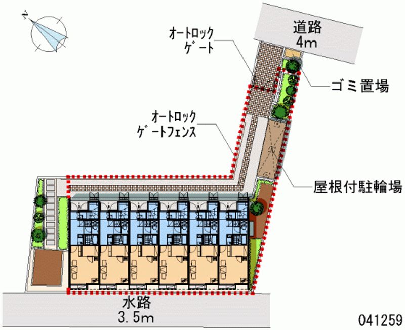 レオネクストセーヌ 区画図