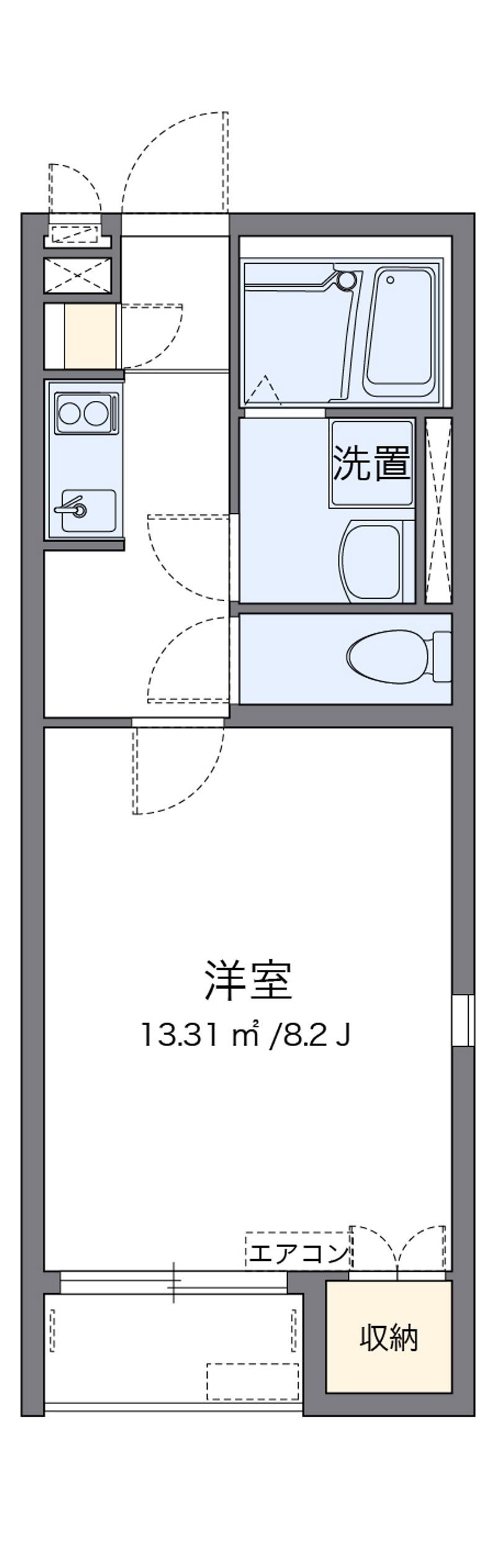 レオネクストコーポ　地純 間取り