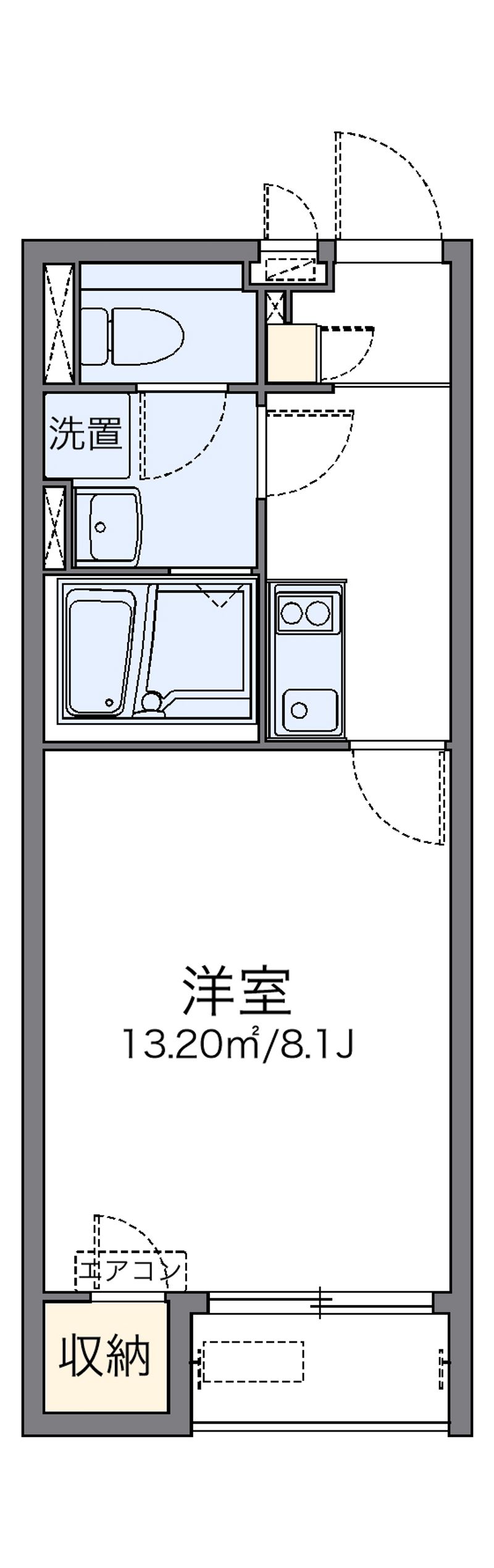 レオネクストマーレ 間取図