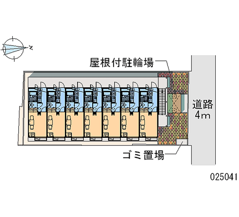 レオパレス浜ノ丁 区画図