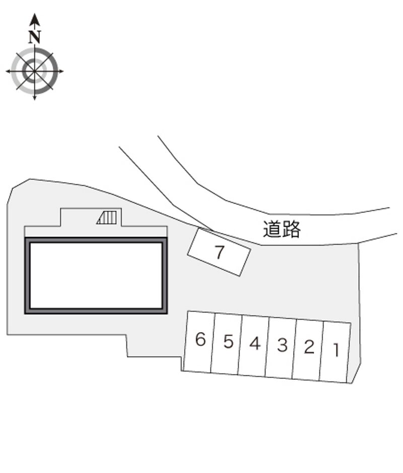 レオパレスサーンハウス 配置図