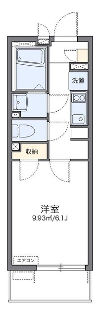 レオネクストクレール長田 間取り図