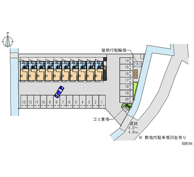 38184月租停車場